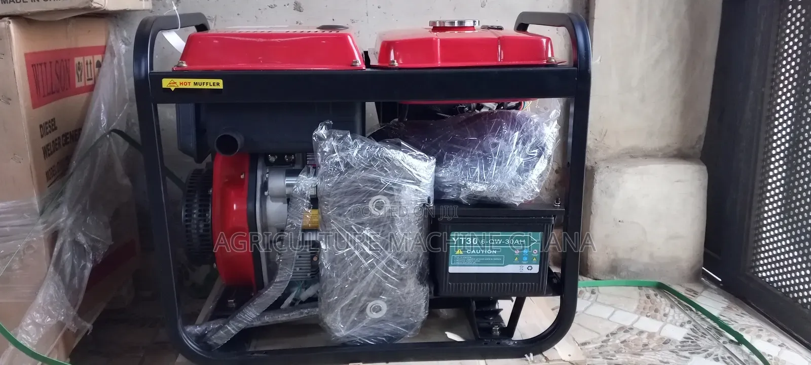 Air Cooled Diesel Engine Welder Generator Set
