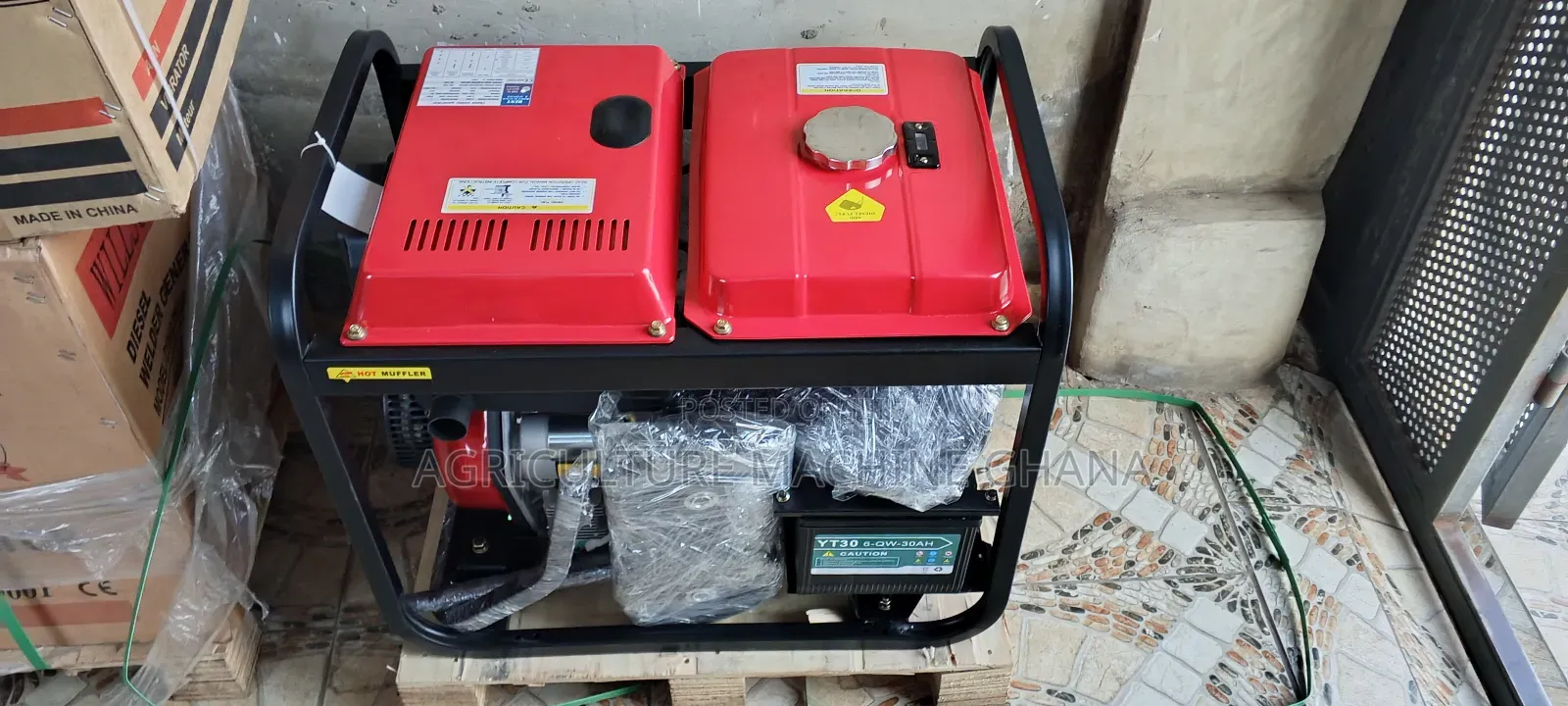 Air Cooled Diesel Engine Welder Generator Set