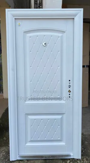 All White Paladin Turkey Security Rough Door [Interior+Exterior Use]
