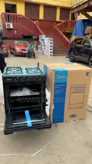 Midea 60x60 Gas Cooker/Oven And Grill/All Gas