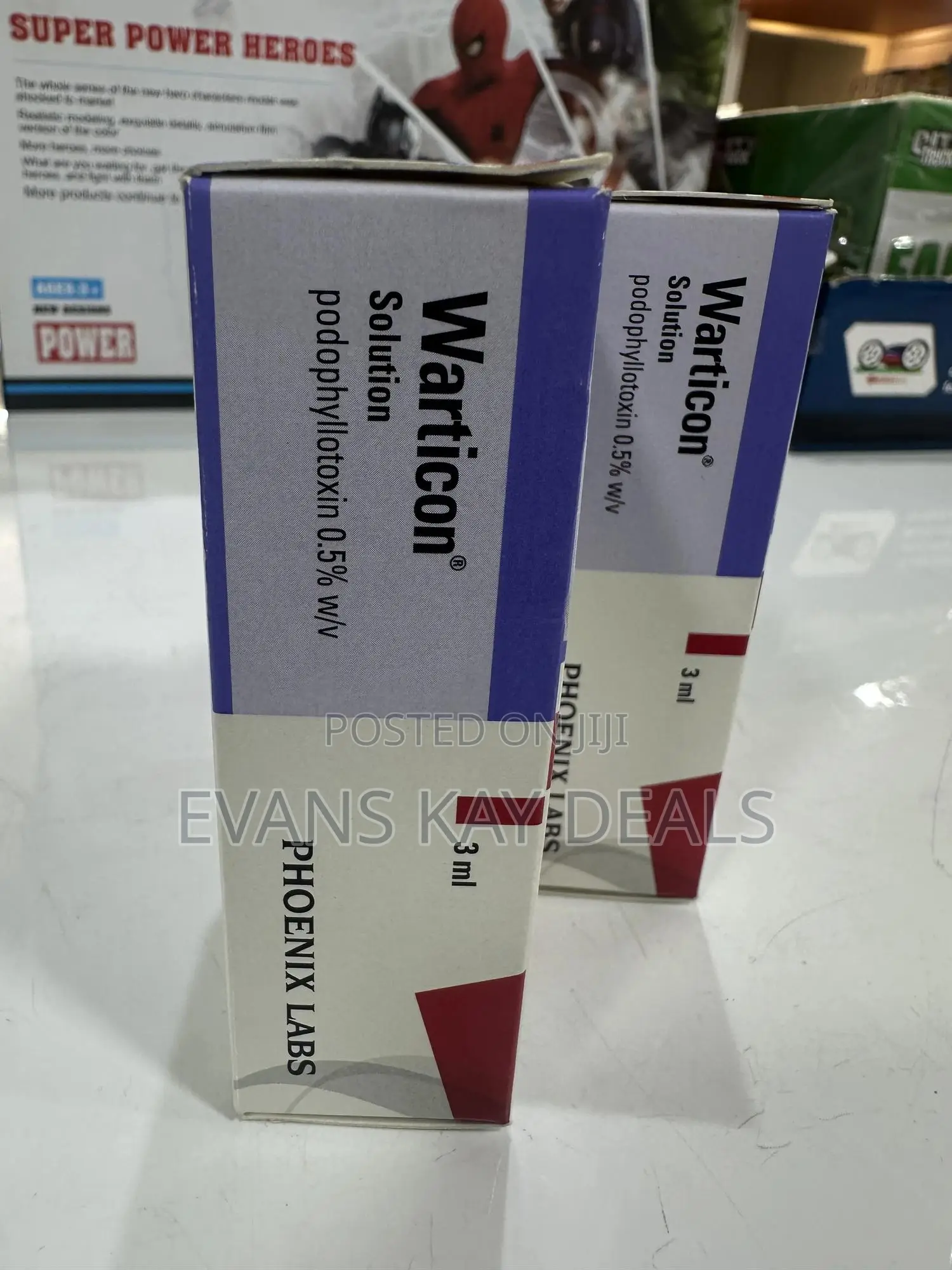 Warticon Podophylin Solution