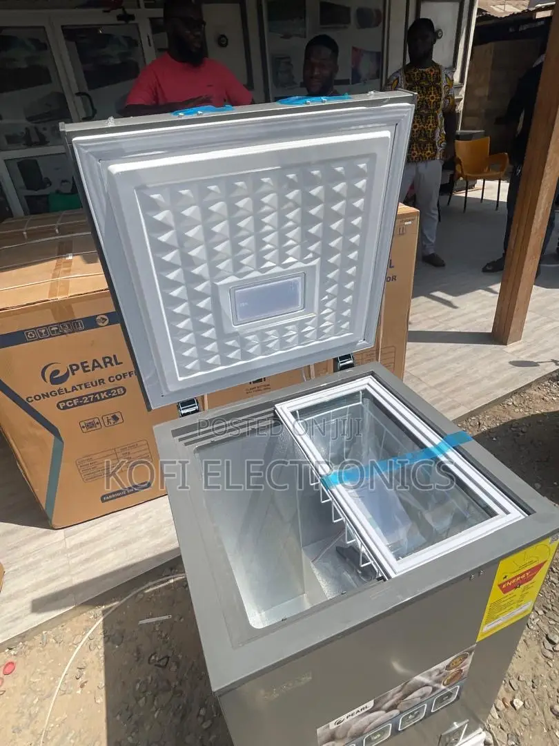 Durable Home Freezer With Spacious Storage Basket 100l