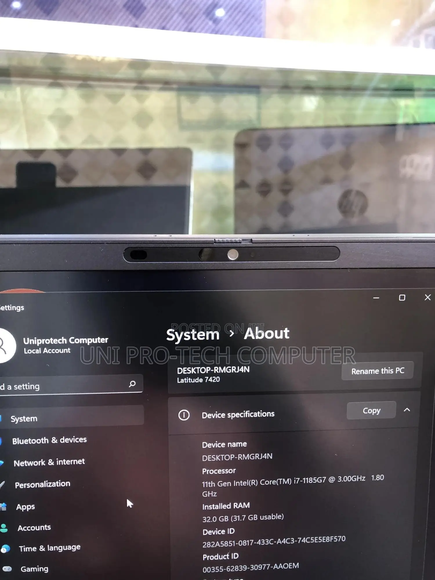 New Laptop Dell Latitude 7420 32GB Intel Core I7 SSD 512GB