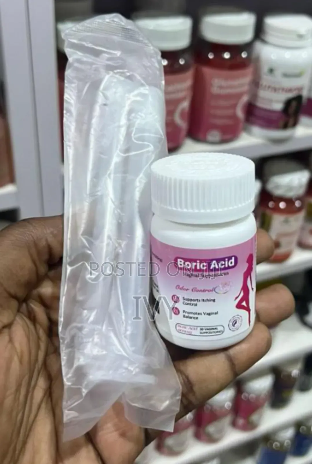 Boric Acid Suppository