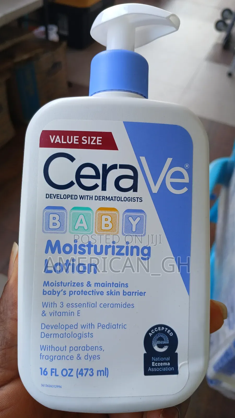 Cerave Moisturizing Baby Lotion, 473ml