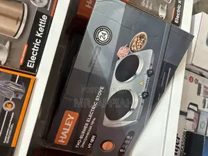 Fresh in Box Haley-Hy-1897 2 Electric Hot Plate(Gray)