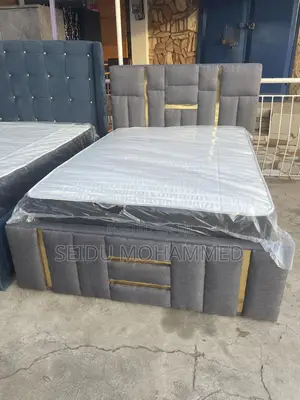 A Design Turkey’S Double Bed Frame With 14 Inches Mattress