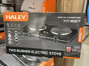 Unique in Stock Haley-Hy-1891 2 Electric Hot Plate(Black) 
