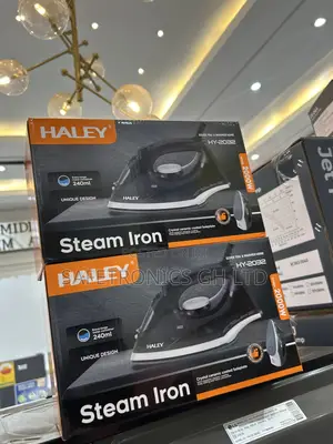 Genuine Best ~< Haley Black (2000w) Steam Iron Hy-2032