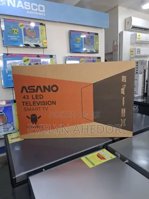 Framless Asano 43 Inches Smart Android Tv With High Picture Quality