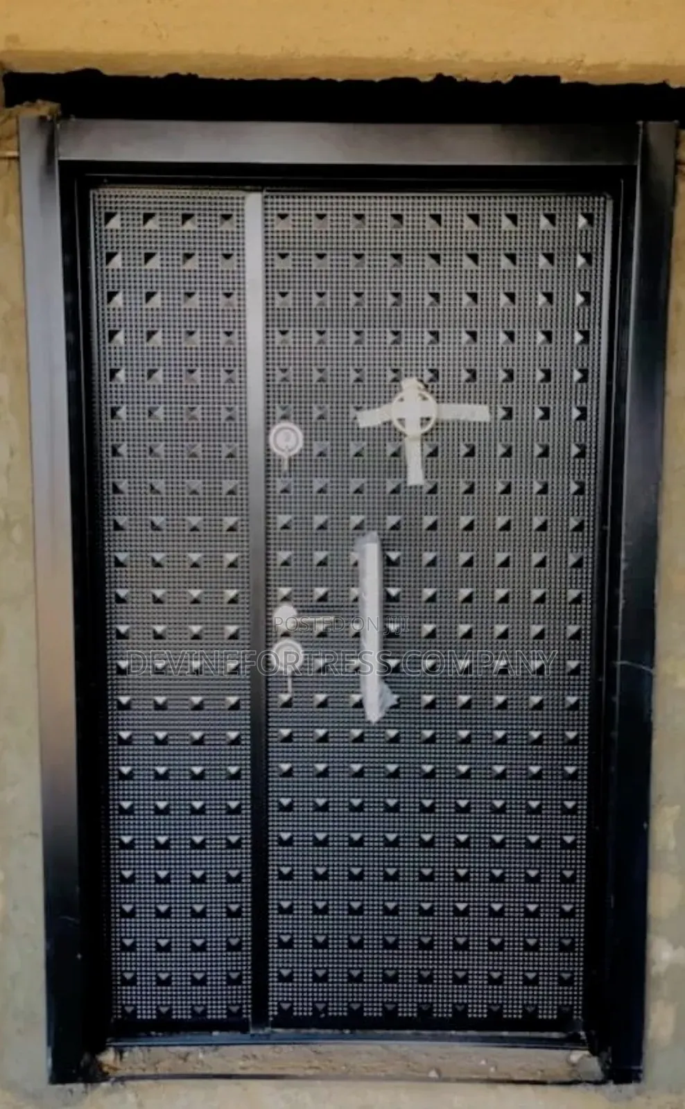 Heavy Duty Turkish Security Door Door One and Half