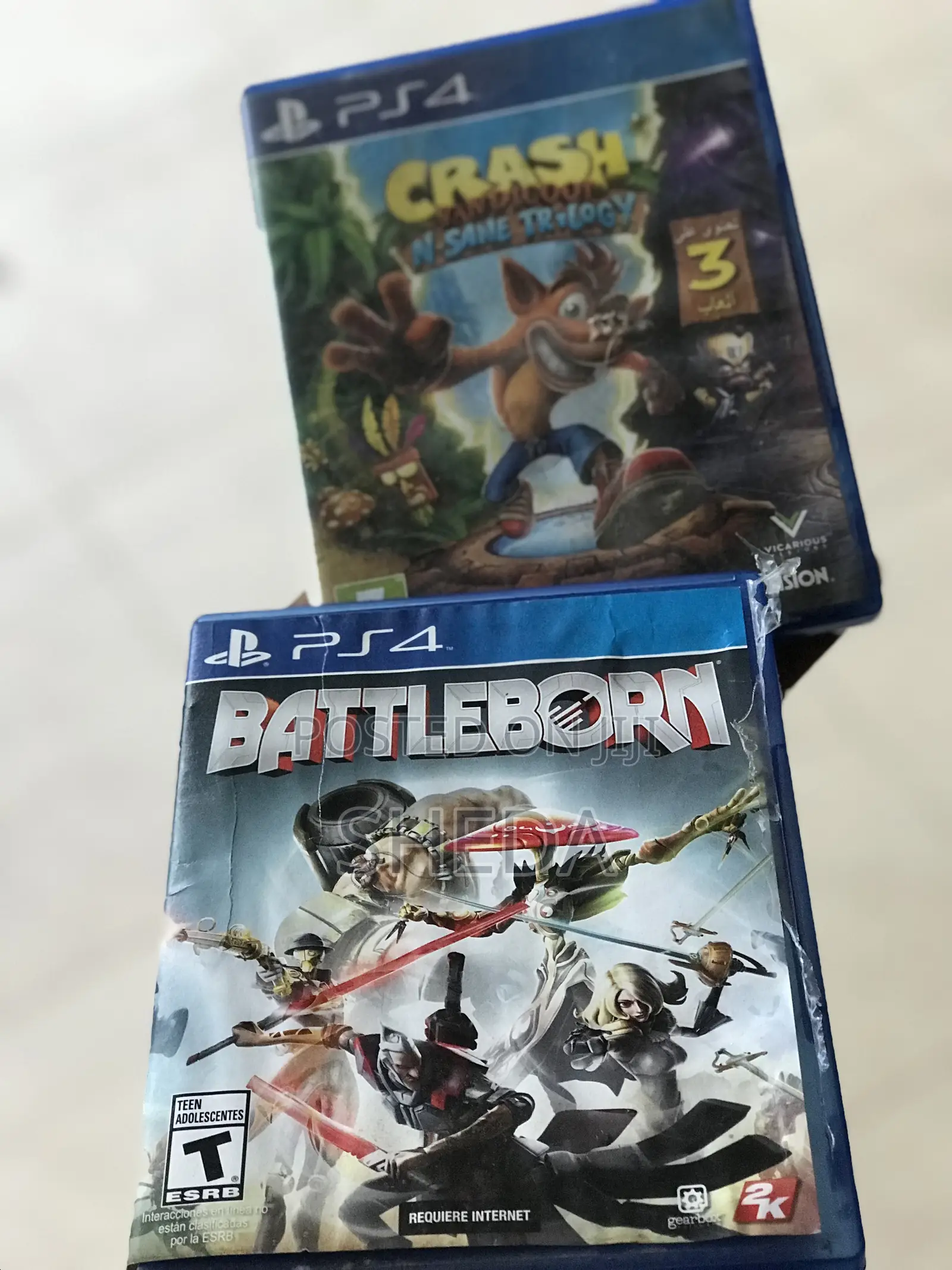 Ps4 Video Game Disk .