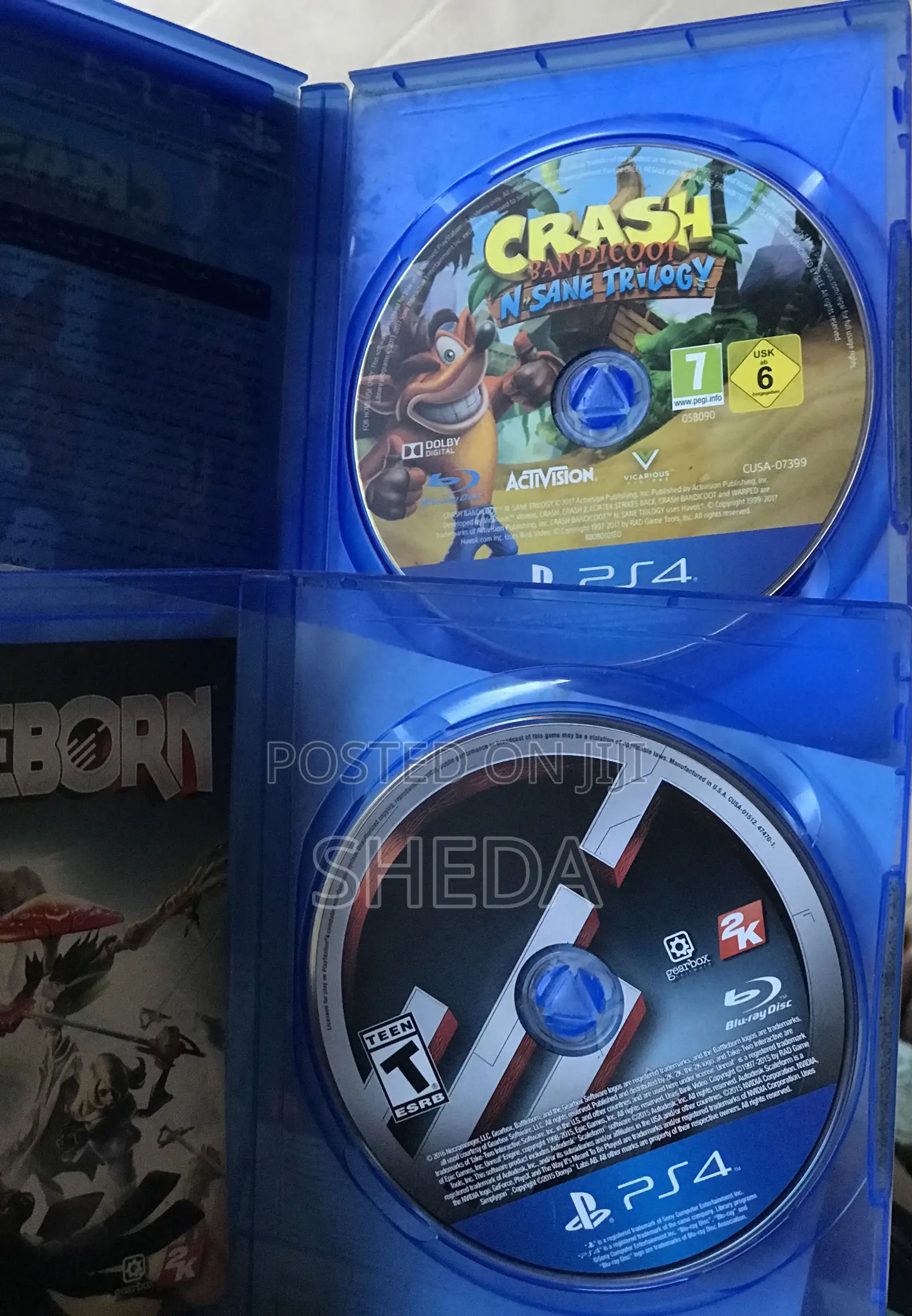 Ps4 Video Game Disk .