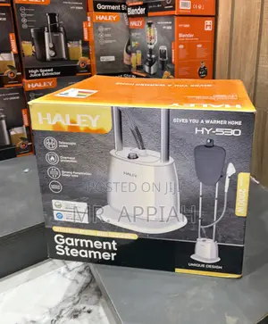 Quality Yet Affordable Haley-Hy-530 2200watt Garment Steamer.