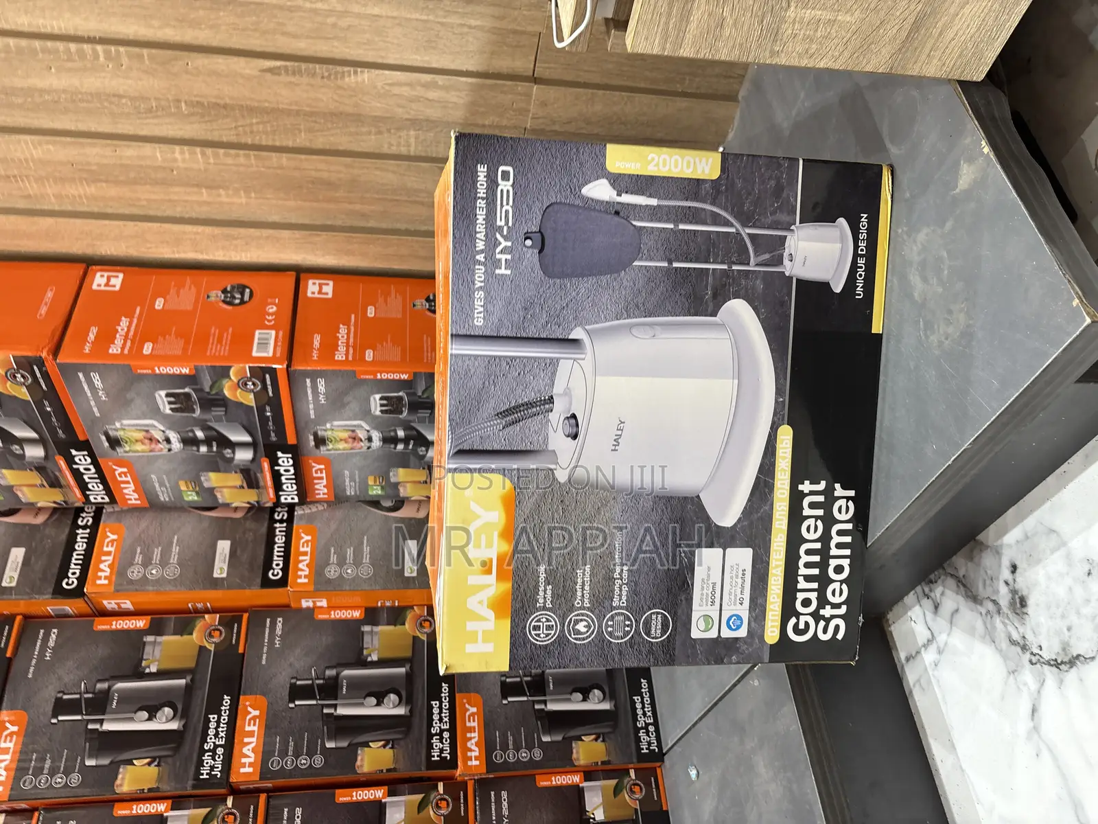 Shop Unique Haley-Hy-530 1.8liters Electric Garment Steamer(White) 