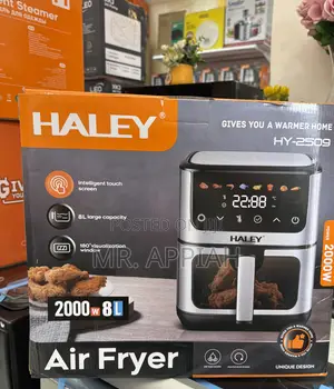 Fresh in Box Haley-Hy-2509 8liters Electric Air Fryer(2000watt)