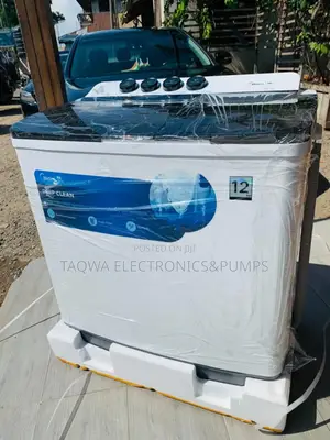 Plastic Body Midea 12kg Semi Automatic Washing Machine