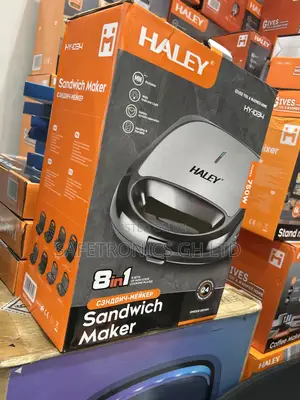 Quality Yet Affordable Sandwich Maker 8 in 1 750 Watts Hy-1034 Haley