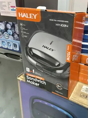 Correct New Haley Hy-1034 Sandwich Maker 750 Watts 8 in 1