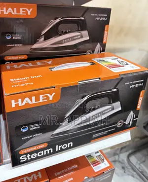 Durable and Affordable Haley-Hy-274 2200watt Steam Iron.