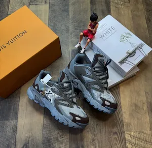 Louis Vuitton Runner Tatic Black Grey in Accra- Fast Delivery in 2hrs