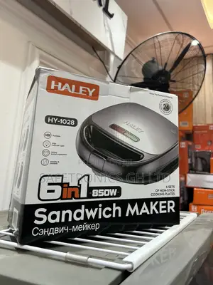 Choose New Hy-1028 Electric Sandwich Maker 850 Watts 6 in 1