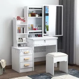 Dressing Mirror With Chair