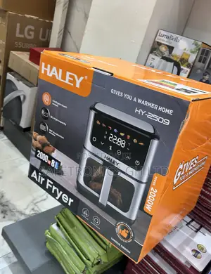 Lastest Grey 8l Haley_hy-2509 Electric Air Fryer Maker 3000 Watts