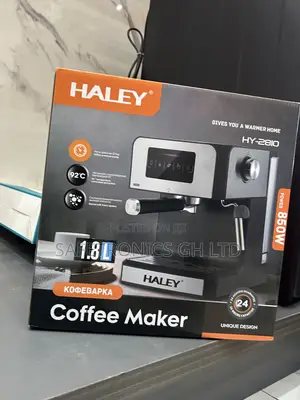 Massive Best 850 Watts Black Hy-2810 1.8 Liters Haley Coffee Maker