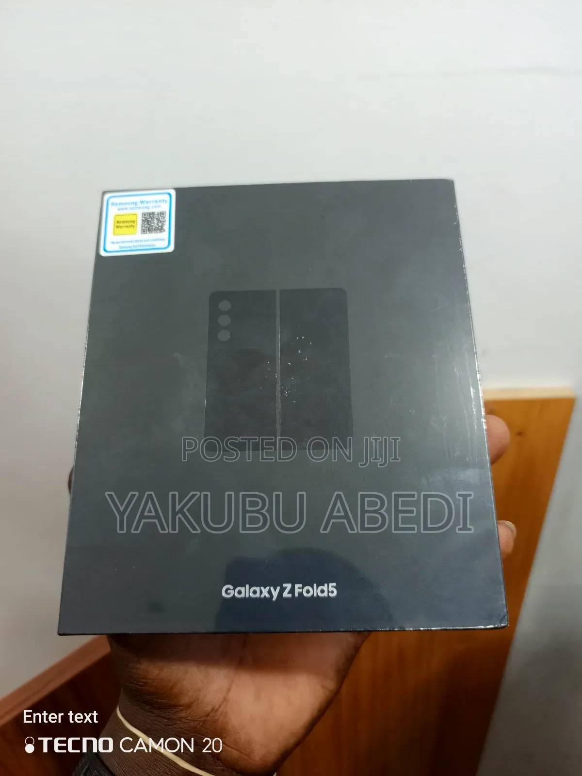 New Samsung Galaxy Z Fold 5 256 GB Black