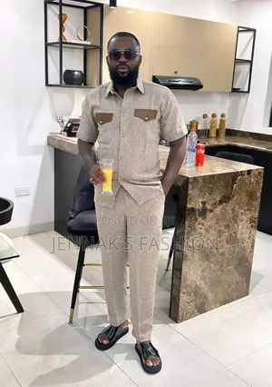 Classic Men's Brown Kaftan