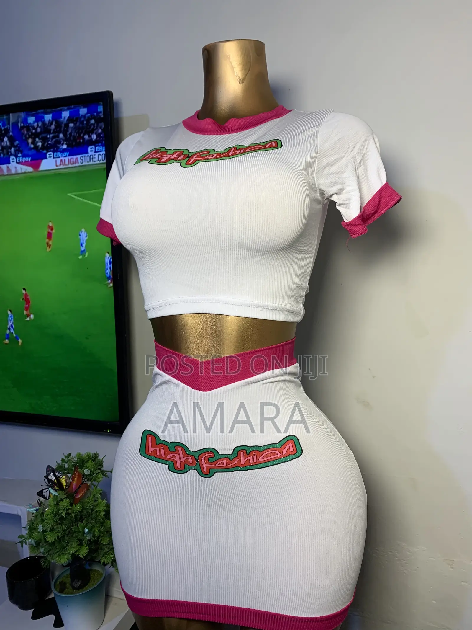 Two Pieces Ladies Dress