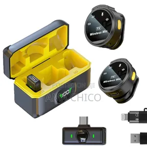 Professional Wireless Microphone Wm820 (iPhones and Type C)