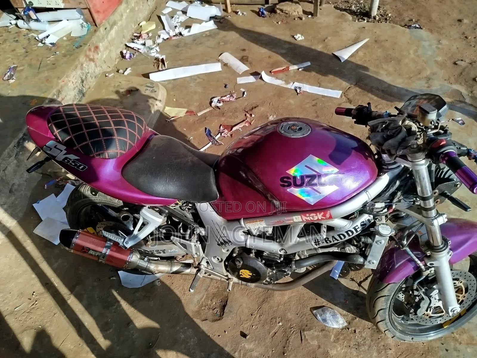 Suzuki SFV650 1988 Purple
