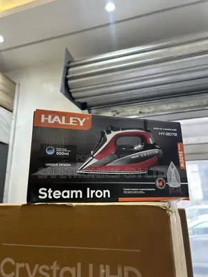 Sealed in Box (Red) 2600 Watts Haley Steam Iron Hy-2072