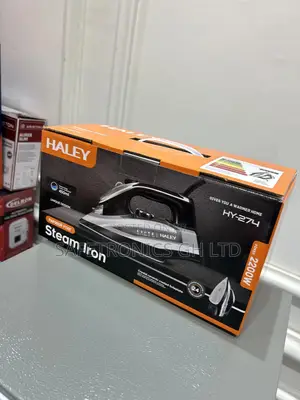 Original Haley 2200 Watts Sliver White (Hy-274) Steam Iron