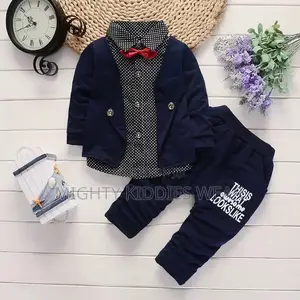 New Spring and Autumn Baby Casual Bow Tie Small Suit Ages 1-2yrs
