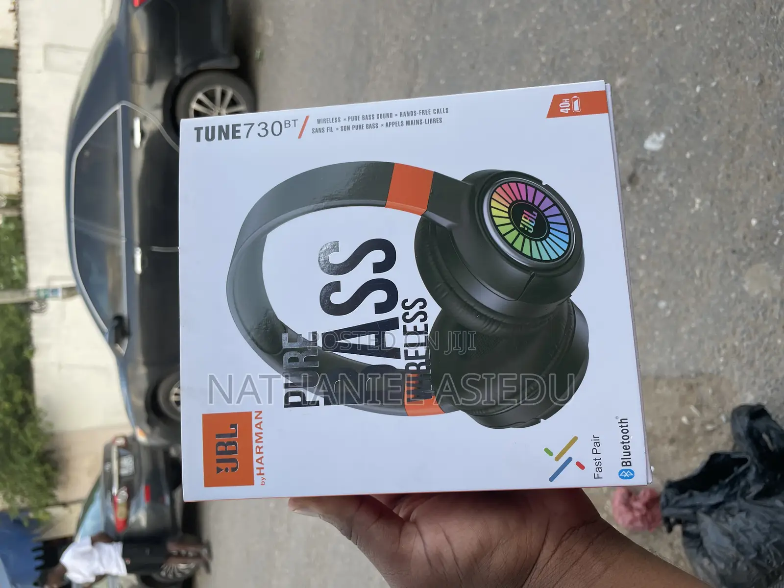 JBL Tune 730bt Wireless Over-Ear Headphone.