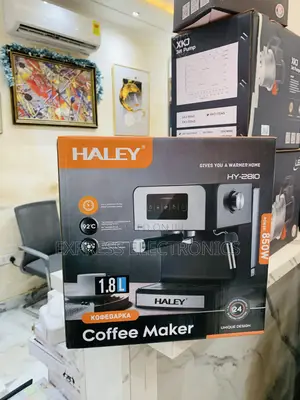 Available Now at Store Haley-Hy-2810 Halley Coffee Machine 1.8ltr 850w