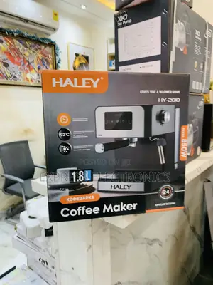 Very Authentic Sleek Haley-Hy-2810 Halley Coffee Machine 1.8ltr 850 W