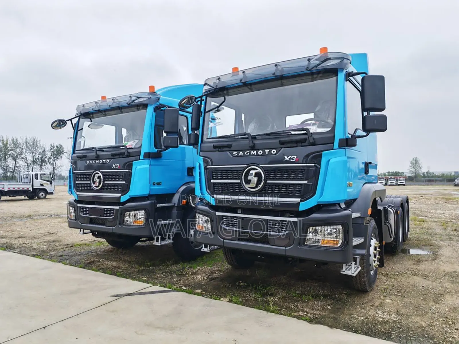 6x4 Shacman Sagmoto Trailer Head With Cummins 420hp Engine