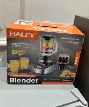 Zealous Haley 2 in 1 Electric Hy-962 1000 Watts 1.5 Liters Blender