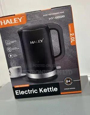 Newly Boxed 2.0 Liters Electric 2000 Watts Hy-8898 Haley Kettle