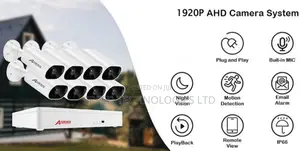 5 Mp 8 Channels CCTV Camera Kit
