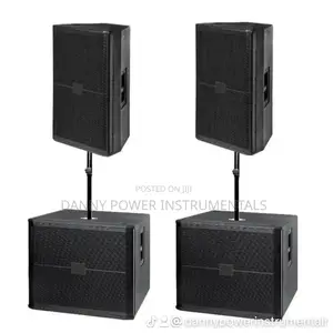 15" Speaker With Horn Tutor and 18"Sub With High Loud Sound and Two