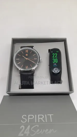 Spirit 24seven Quartz Watch and Activity Tracker Set