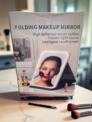 Rechargeable Camping Mirror With Led Light