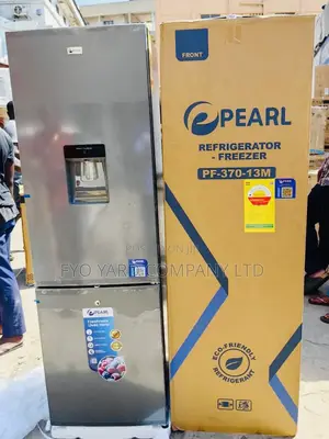 Sleek and Modern Made Pearl 262ltrs Double Door Fridge With Dispenser