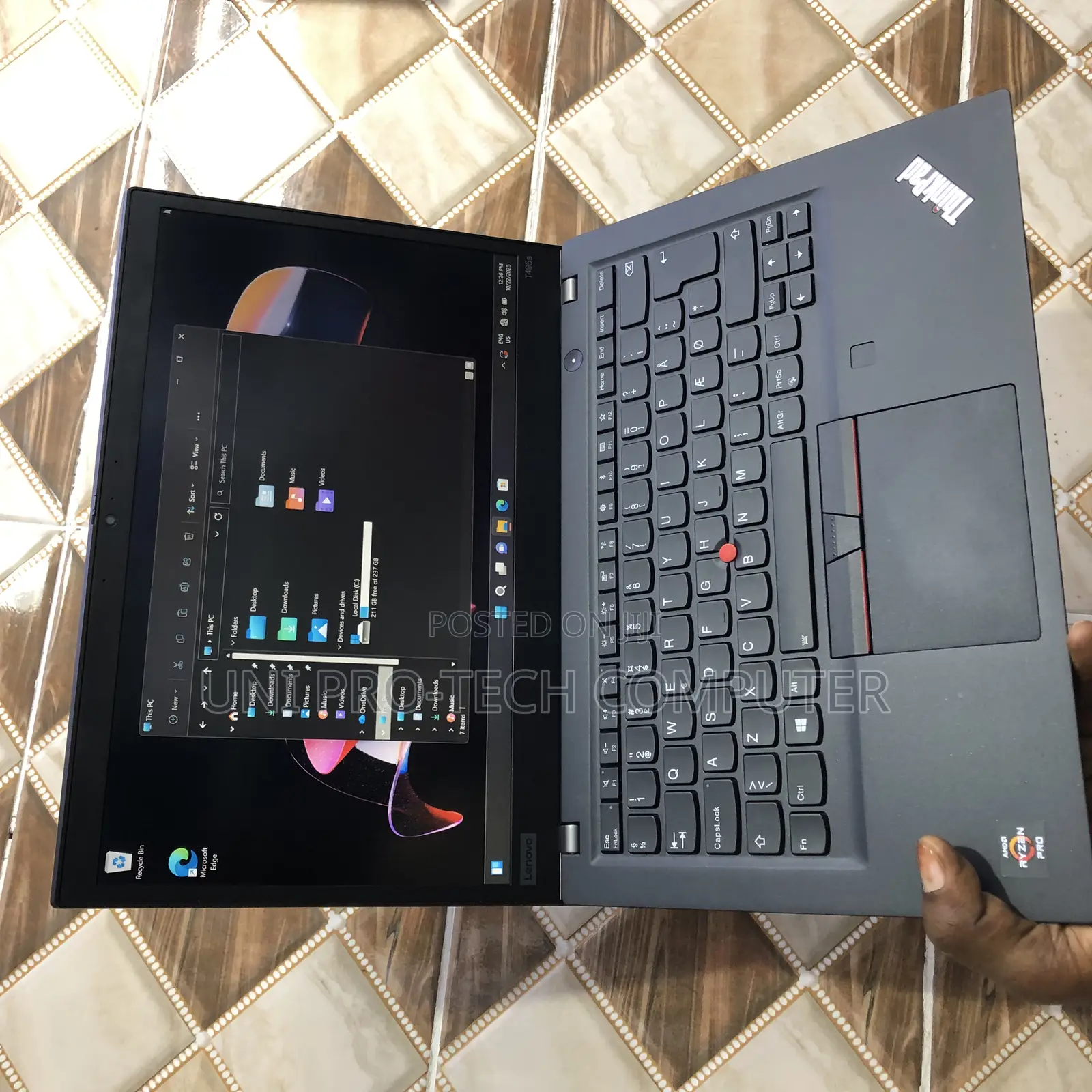 Laptop Lenovo ThinkPad T495s 8GB AMD Ryzen 5 SSD 256GB