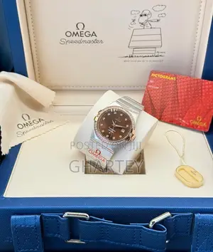 Omega Constellation Chronograph Mechanicalwatch With Premium Packaging
